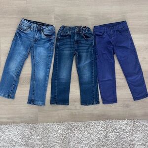 Boys lot of jeans size 4t adjustable waist mayoral Tommy Hilfiger Kenneth Cole